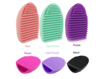 Brosse nettoyante silicone pour pinceaux