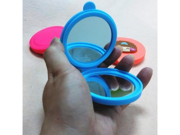 Miroir de poche en silicone