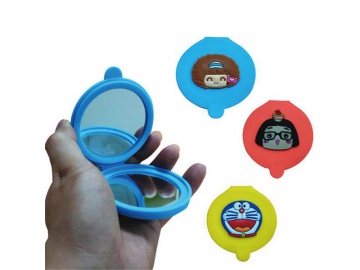 Miroir de poche en silicone