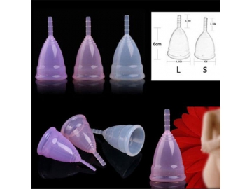 Coupe menstruelle en silicone