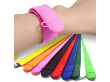 Clé USB bracelet silicone