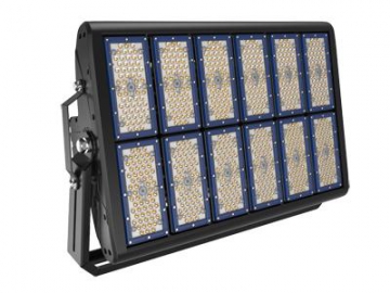 Projecteur LED 600 Watts, 12 modules LED