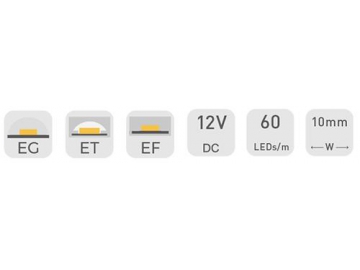 Ruban LED  10mm 12V D560