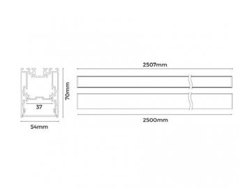 Luminaire linéaire LED LS5470