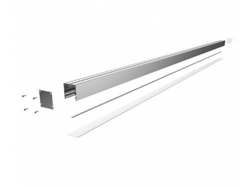 Luminaire linéaire LED courbé pour plafond  AS3535-2500