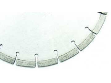 Disque diamant soudé au laser - pour la coupe de béton, béton mûri, béton armé