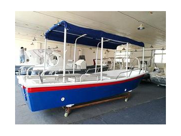 Bateau de pêche en fibre de verre SW580B