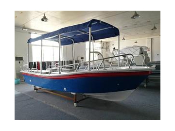 Bateau de pêche en fibre de verre SW580B