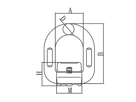 Anneau de levage articulé