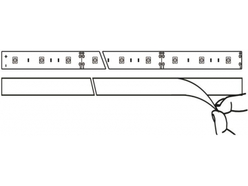 Ruban LED avec détecteur de mouvements pour escalier