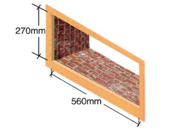 Grille de ventilation de modèle FC-1