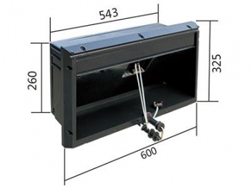 Grille de ventilation de modèle FC-4