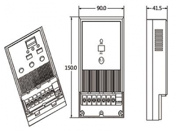 Coffret de relayage pour ventilateur