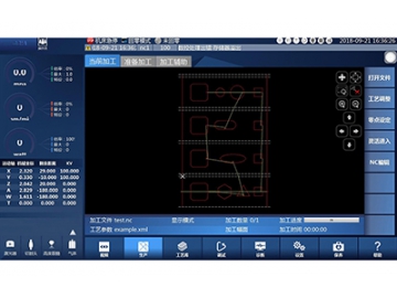 Machine de découpe professionnelle 5 axes pour tubes TP65S