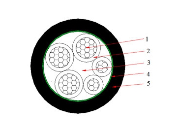 Câble N2XY 0.6/1 kV (CU/XLPE/PVC)