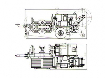 Treuil de tirage 400kN SA-YQ400