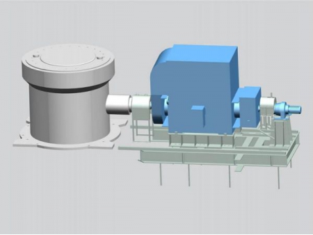 Broyeur vertical pour clinker de ciment