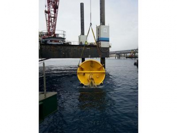 Equipement de levage pour la manutention d’un mât d’éolienne