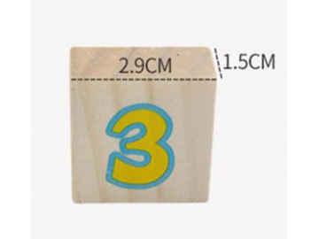 Blocs de construction en bois pour enfants