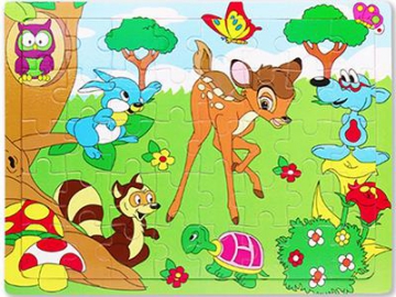 Puzzles géants en bois