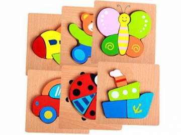 Puzzles animaux en bois