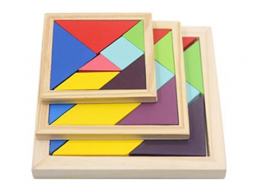 Tangram en bois