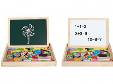 Puzzle magnétique en bois