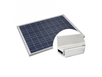 Cadre aluminium pour panneau solaire