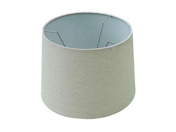 Abat-jour en lin, cylindrique plat,naturel/ blanc/ gris/ beige Modèle Numéro:DJL0589