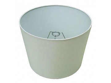 Abat-jour en lin, cylindrique plat,naturel/ blanc/ gris/ beige Modèle Numéro:DJL0589