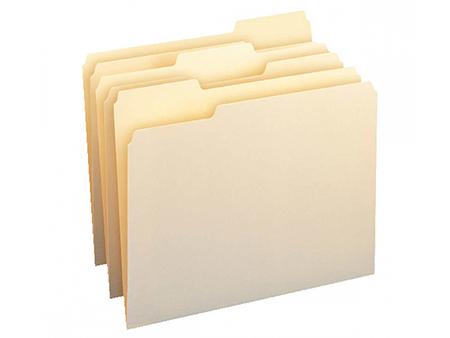 Porte documents plastiques