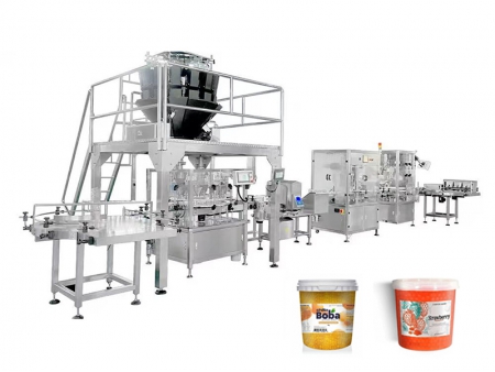 Ligne d'emballage automatique de Popping Boba