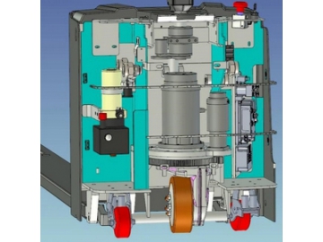 Transpalette électrique, 2-2.5t