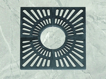 Grille d’arbre en fonte ductile