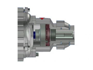 Moteur électrique monophasé, moteur d'aiguille vibrante