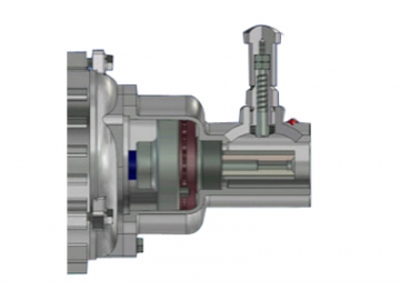 Moteur électrique triphasé, moteur d'aiguille vibrante