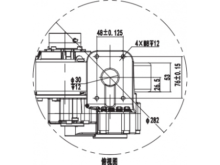 Ensemble moteur 500W, ZD109A8-JS13S