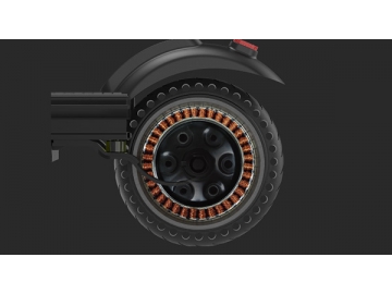 Trottinette électrique, Absorption de chocs, Pneu 8.5 pouces avec gomme dure en caoutchouc, Série 856P