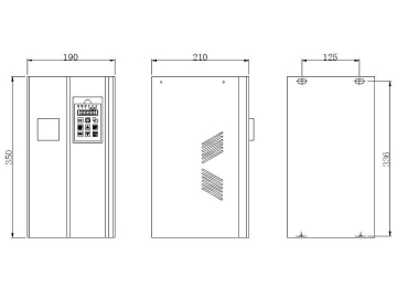 Source de Puissance de Chauffage par Induction de 8 à 15kW (générateur ou convertisseur mural)