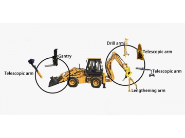 Chargeuses-pelleteuses / Tractopelle, FK-588