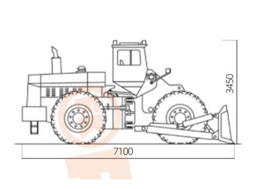 Bulldozers sur roues, FK14-957