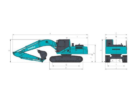 Pelle hydraulique intermédiaire, SWE215E-3H