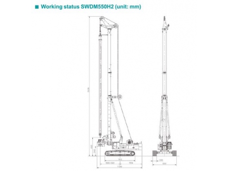 Foreuse rotative, SWDM550H2