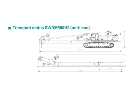 Foreuse rotative, SWDM550H2