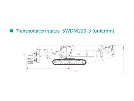 Foreuse rotative, SWDM220-3