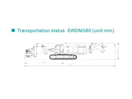 Foreuse rotative, SWDM360