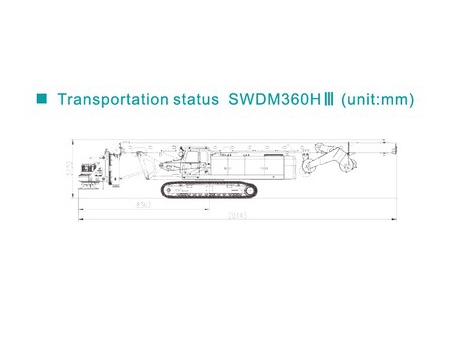 Foreuse rotative, SWDM360H3