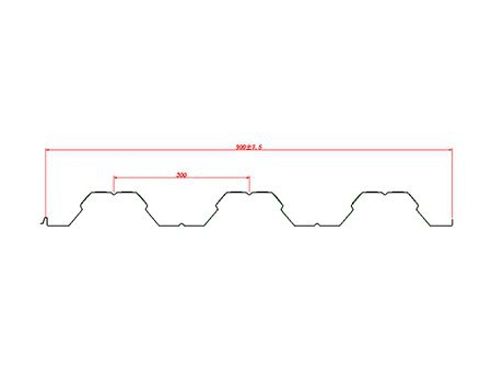 Ligne de profilage pour planchers mixtes YX75-900