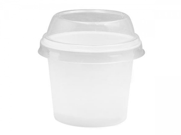 Pots de yaourt avec couvercle IML 320ml, CX129