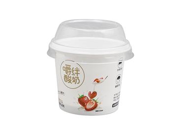 Pots de yaourt avec couvercle IML 320ml, CX129